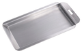 Steke- og røstepanne rustfritt stål 29,6x16 cm for One/Pro - Beefer forfra