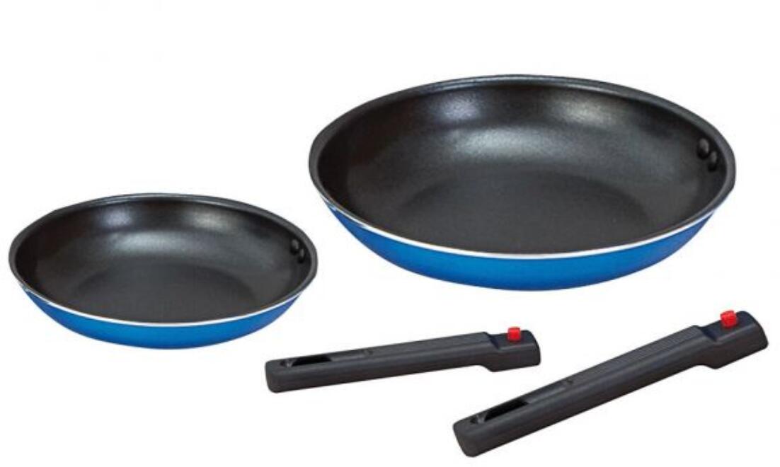 Stekepanne Skipper med avtakbart håndtak aluminium fra Brunner for campingmatlaging