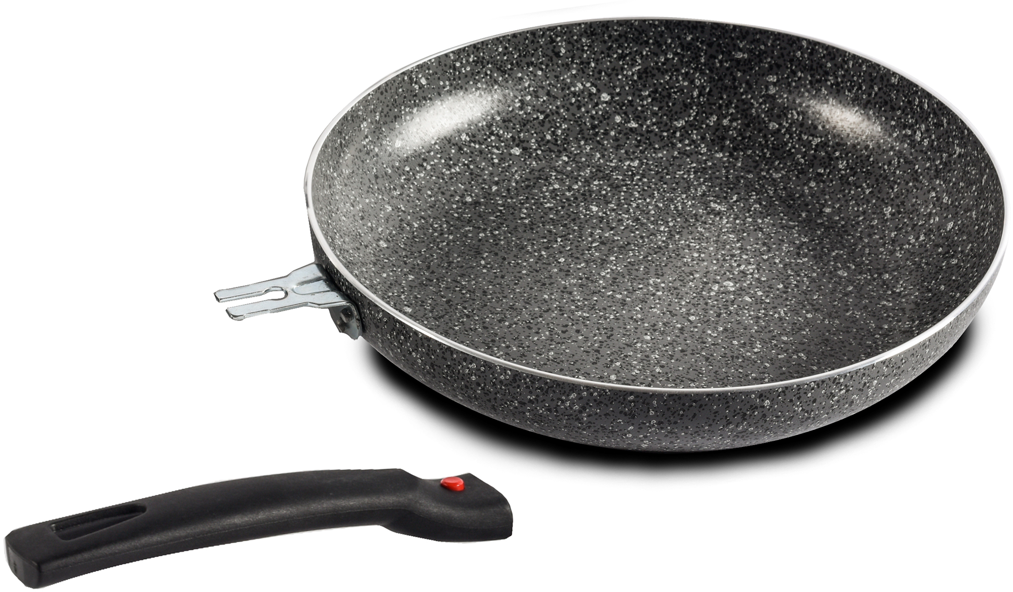 Stekepanne Stone Rock 2-delt med avtakbart håndtak 24 cm for camping