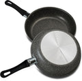Stekepannesett BIS Ø20/18 cm aluminium med avtakbart håndtak fra Beaver Brand