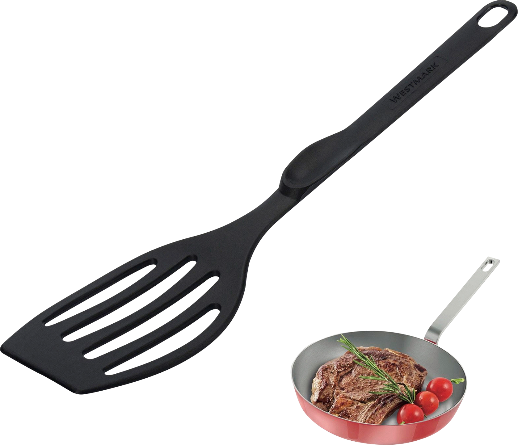 Stekespade Flonal med spalter 28 cm forfra
