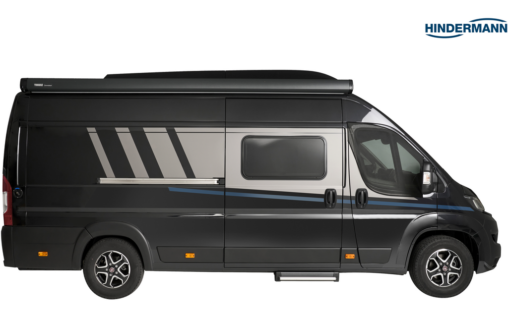 Stella insektsnett for Mercedes Sprinter 3. gen. fra 2018 pakket og klar til oppbevaring
