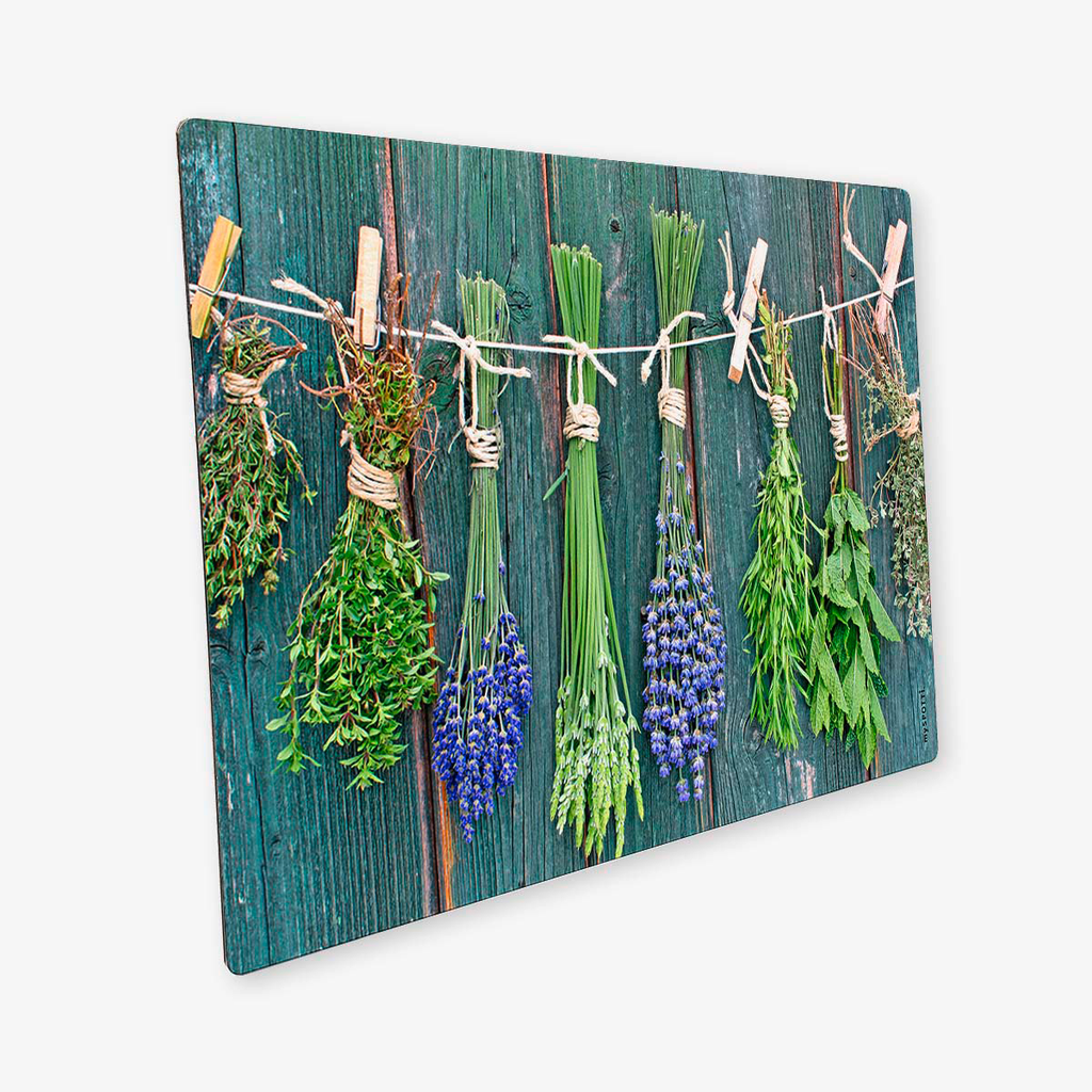 Stenkeskjerm for kjøkken og bobil 59 x 42 cm aluminium - mySPOTTI forfra