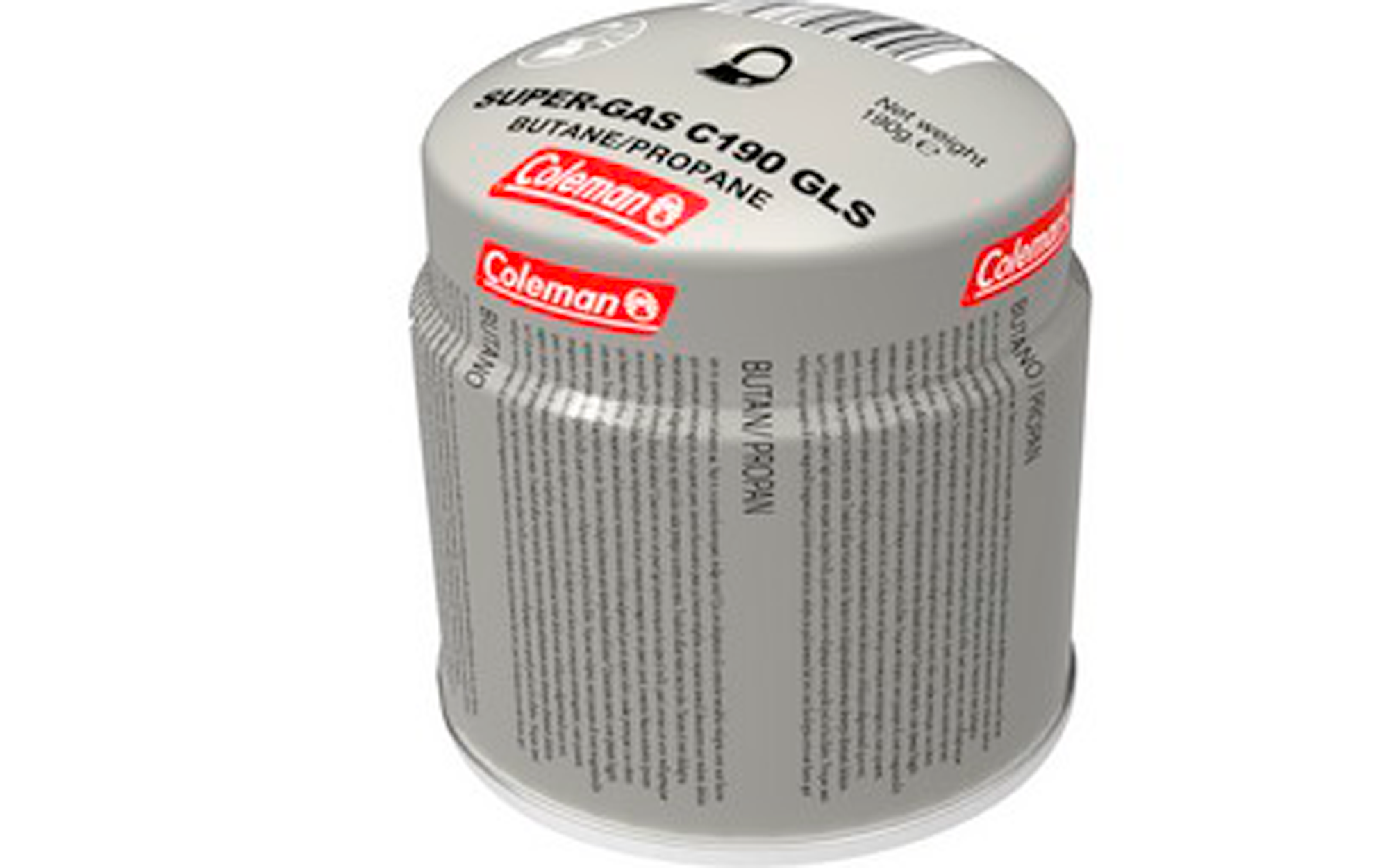 Stikkgasspatron C 190 GLS med Gas Lock System 190 g Coleman for sikker gassbruk