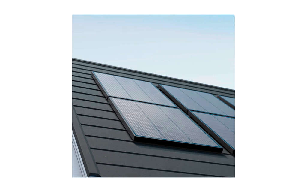 Detaljbilde av stivt solcellepanel 100 W monokrystallinsk 2 stk - EcoFlow
