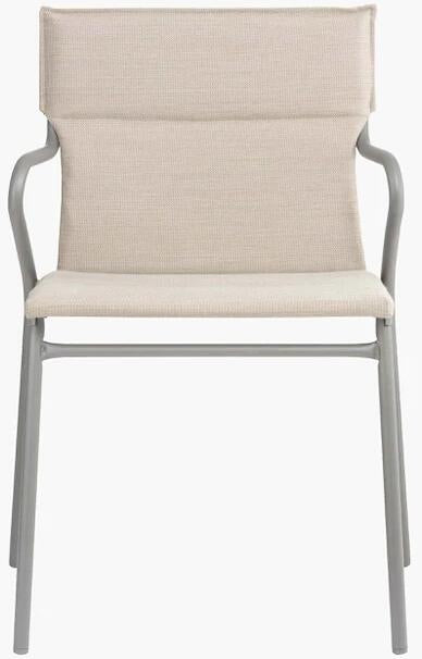 Stol ANCONE Hedona klappbar forfra i beige