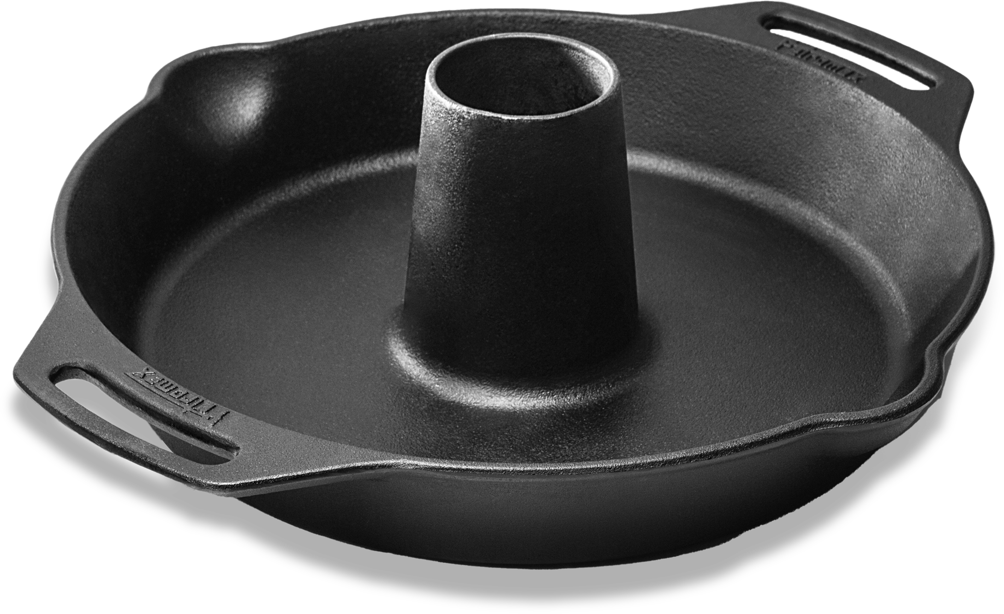 Støpejern fjærfesteker CF30 30 cm, 4,4 kg forfra