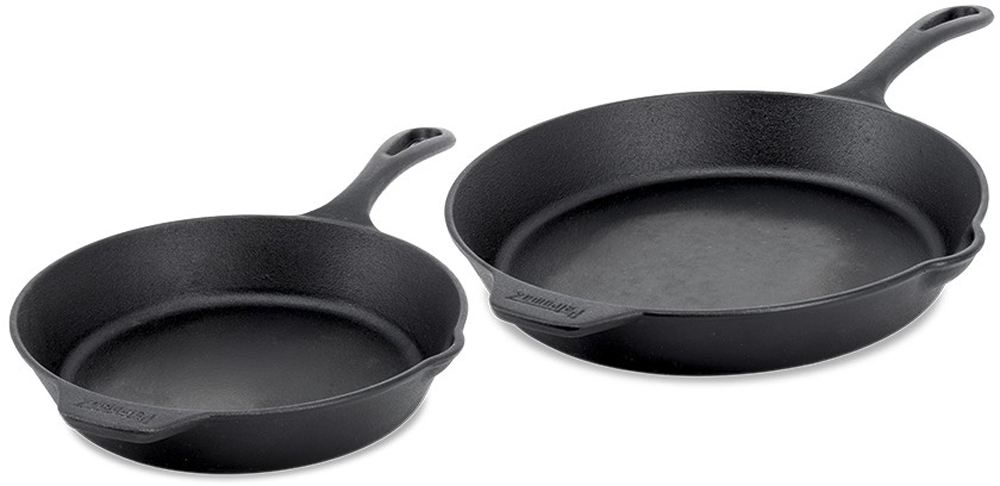Støpejerns stekepanne FP Essential Ø 25 cm seasoned finish forfra