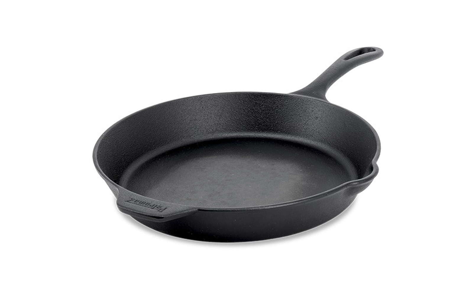 Støpejerns stekepanne FP Essential Ø 25 cm seasoned finish bakside