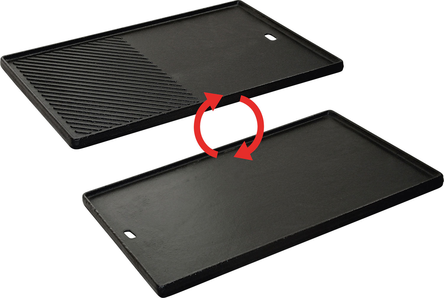 Støpejerns vendeplate Switch Grid for Kansas 4 i bruk