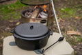 Støpejernsgryte FT 4.5 dutch oven 29x29 cm - Petromax forfra