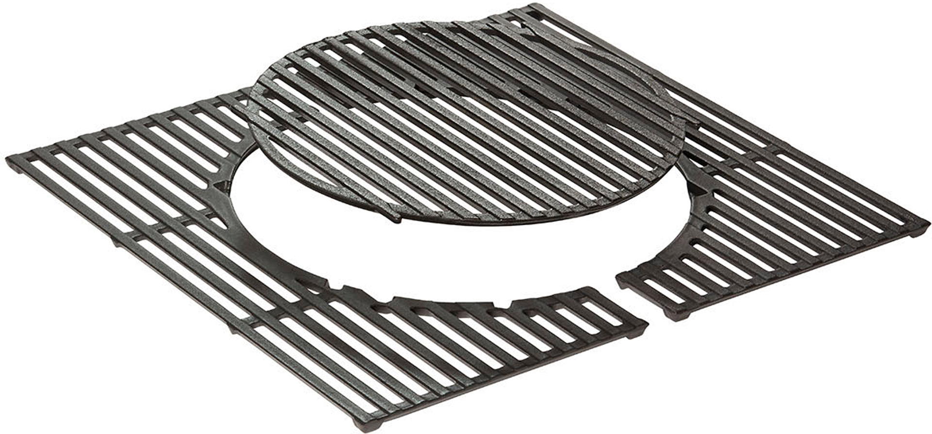 Støpejernsrist emaljert Switch Grid for eFLOW Pro / eFLAVOUR 4,25 kg sett forfra