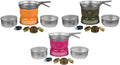 Stormkoker 25-UL aluminium for 3-4 personer forfra