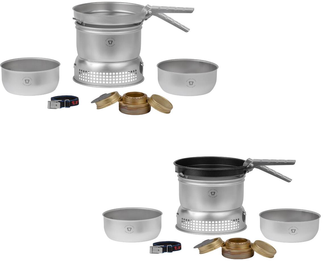 Stormkoker 27 UL/D aluminium Duossal for 1-2 personer - Trangia forfra