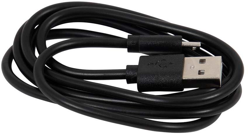Stormlykt Weirfield oppladbar LED 180 lm svart detalj med LED-lys