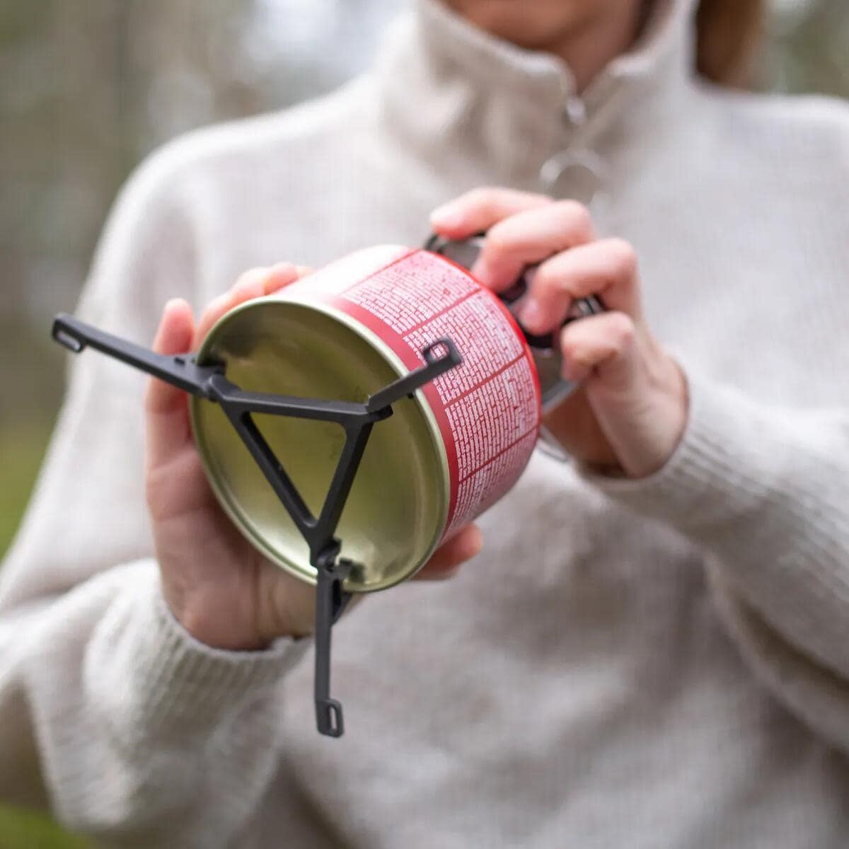 Nærbilde av støttefot for gasskokerpatroner 62-103 mm 22 g - Primus