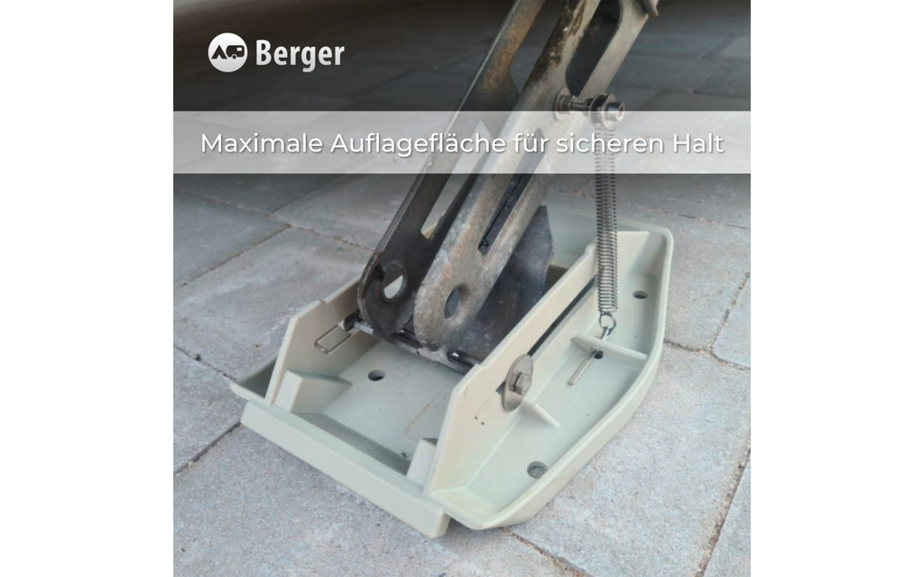 Støtteføtter Big XXL 27,5 x 21 cm 4er-sett nærbilde materiale