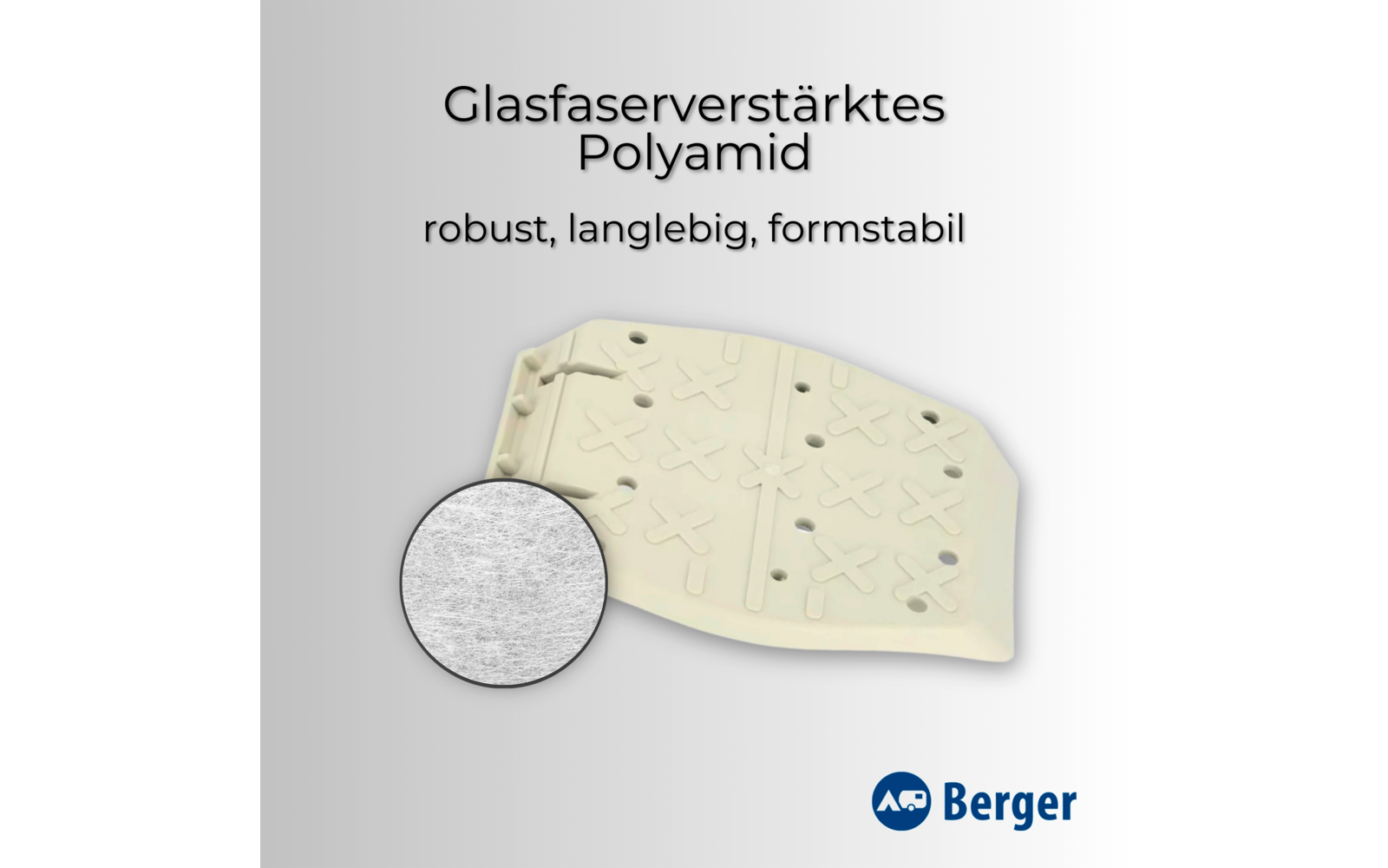 Støtteføtter Big XXL 27,5 x 21 cm 4er-sett i bruk på byggeplass