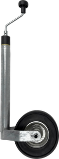 Støttehjul for tilhenger 150 kg 48 mm 225x65 mm - NB-PARTS forfra