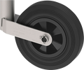 Støttehjul TK48 200x50 mm med plastfelg for tilhenger Knott GmbH forfra