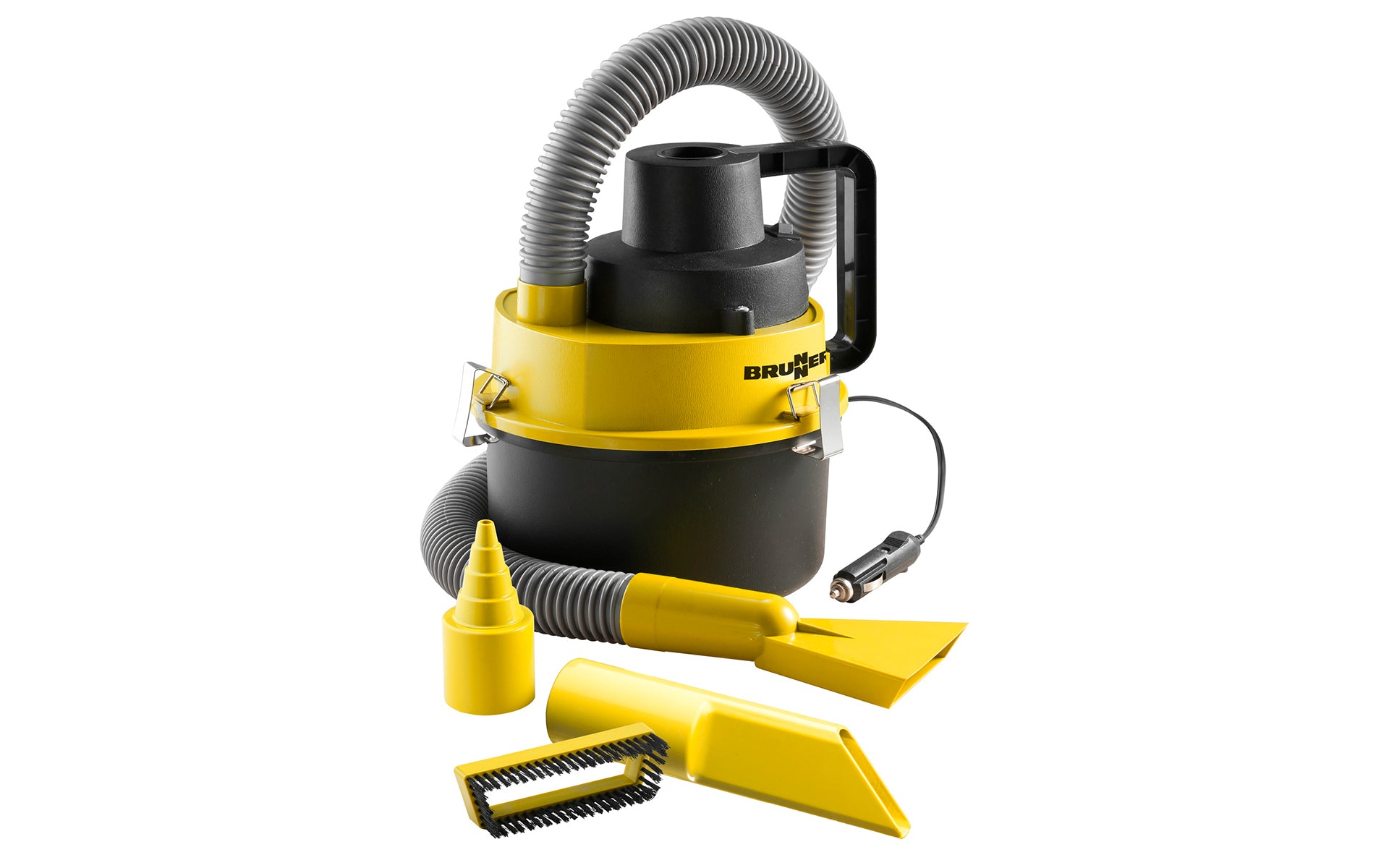 Støvsuger 12V Vortix Wet&Dry våt/tørr 75W 1,3 kg Brunner forfra