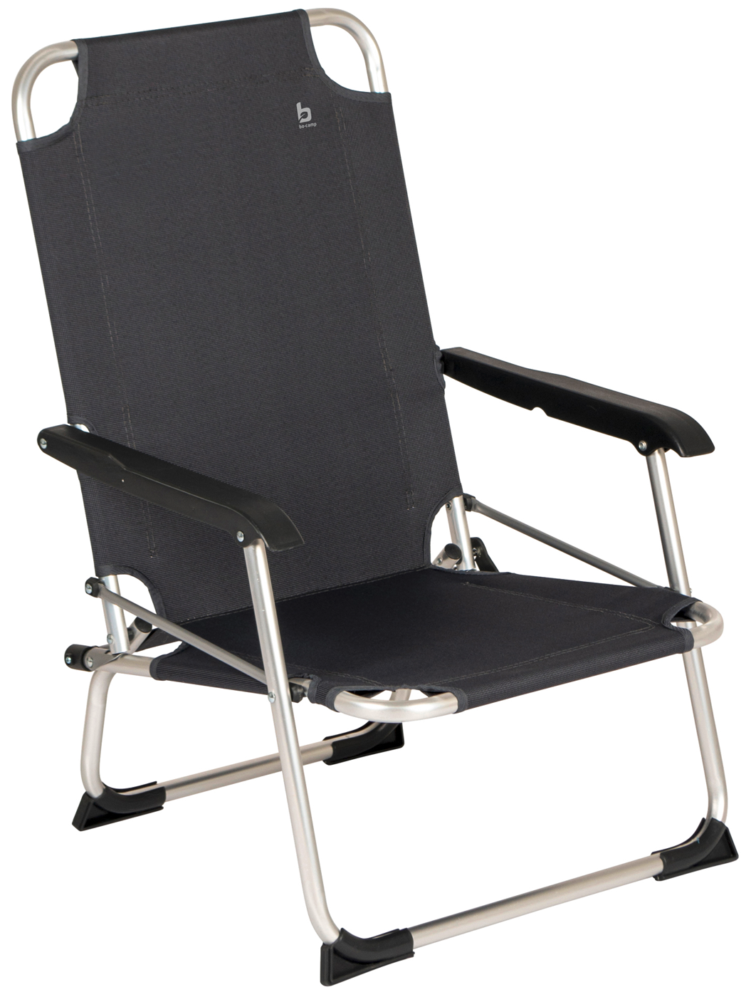 Strandstol Copa Rio Graphite aluminium forfra