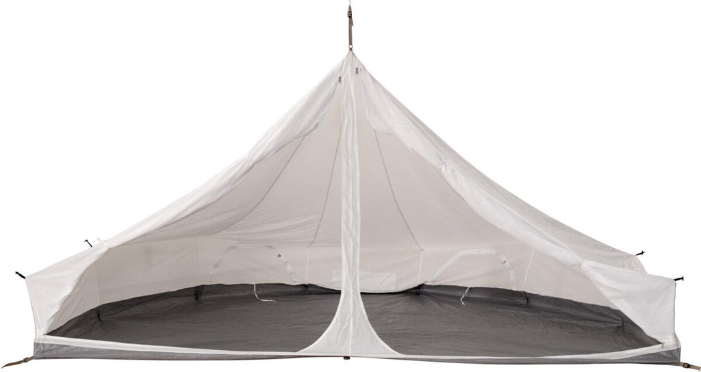 Streeterville innertelt for 3 personer 200x400 cm bomull beige montert i telt