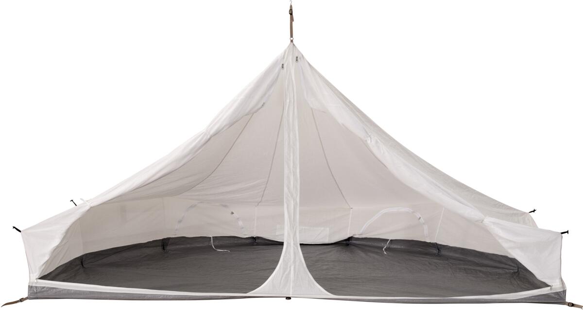 Streeterville innertelt for 3 personer 200x400 cm bomull beige montert i telt