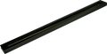 Strømskinne Lanciano 70 cm for spotlys og USB svart forfra