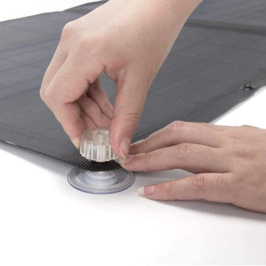 Nærbilde av sugekopper for solcellepanel 8-pack Ecoflow