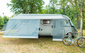 Sun View XL frontvegg solskjerm 100x190 cm for markise - Fiamma forfra