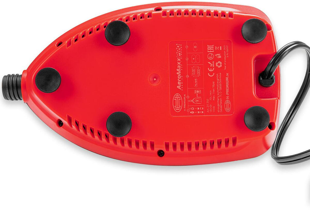 Strømkabel 3 meter til SUP-kompressor 12V 70 l/min 16 psi med LCD-display - Heyner