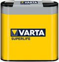 Superlife batteri 4,5V sink-karbon 3R12 - VARTA forside