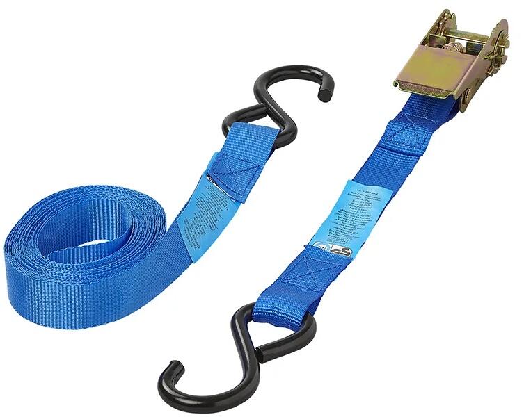 Surrestropp med ratsjett og S-krok 5 m, 250 kg - Pro Plus bakside