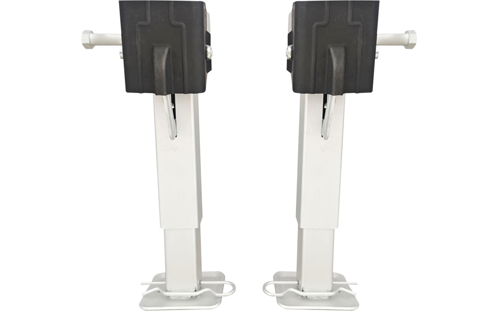 Sveivbare støtteben 290-460 mm for campingvogn bakside