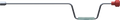 Sveivehåndtak 760 mm for støtteben, nøkkelvidde 19 mm - AL-KO forfra