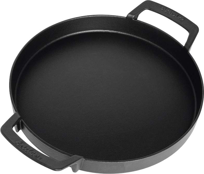 Switch Grid stekepanne emaljert støpejern 39x39 cm sett forfra