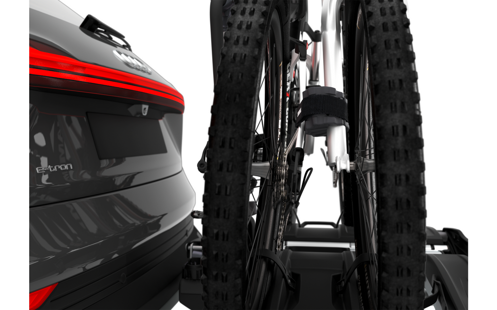 Bakside av Sykkelbeskytter Bike Protector med stropp og avstandsholder Thule
