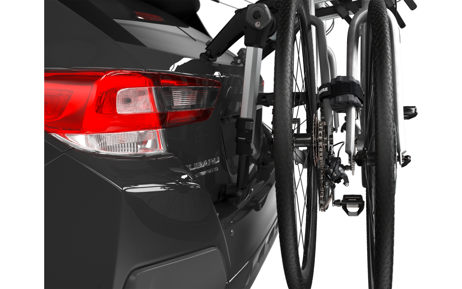 Detaljbilde av Sykkelbeskytter Bike Protector med stropp og avstandsholder Thule
