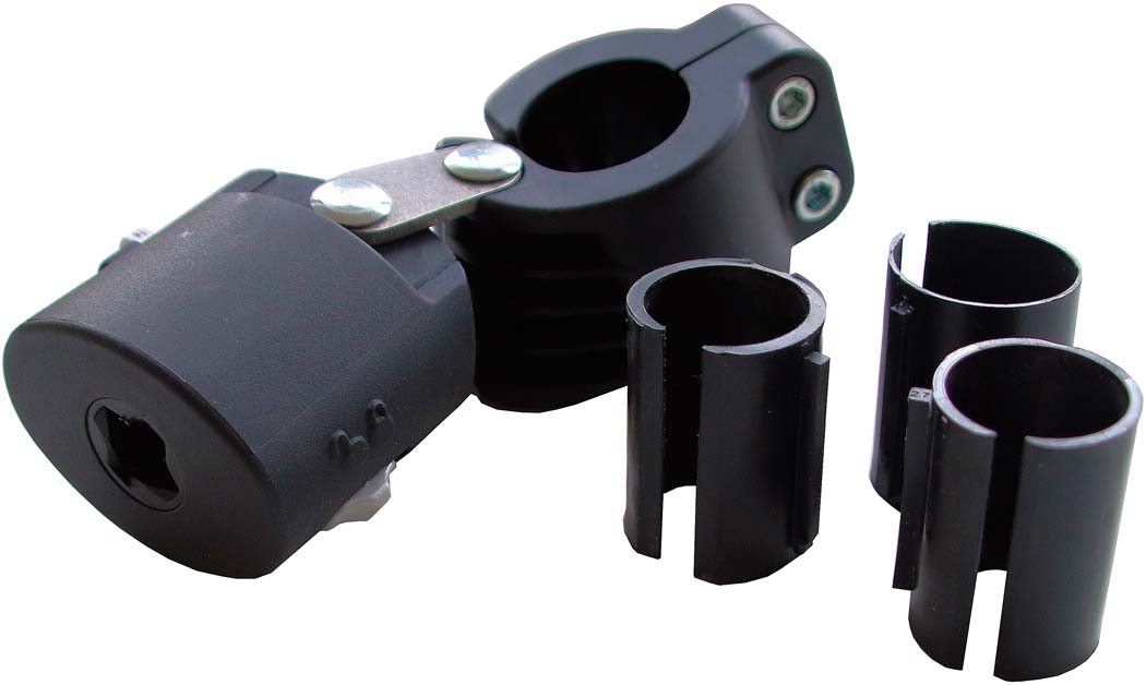 Sykkelkobling for setepinne 26–32 mm til tilhenger - Eckla front