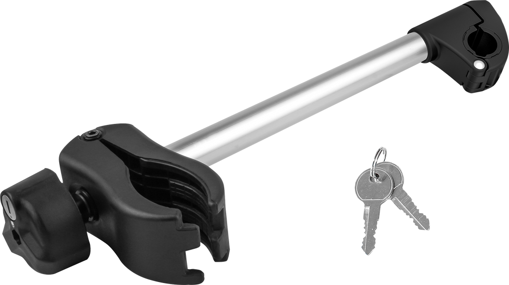 Sykkelrammeholder 32 cm låsbar for Eufab forfra