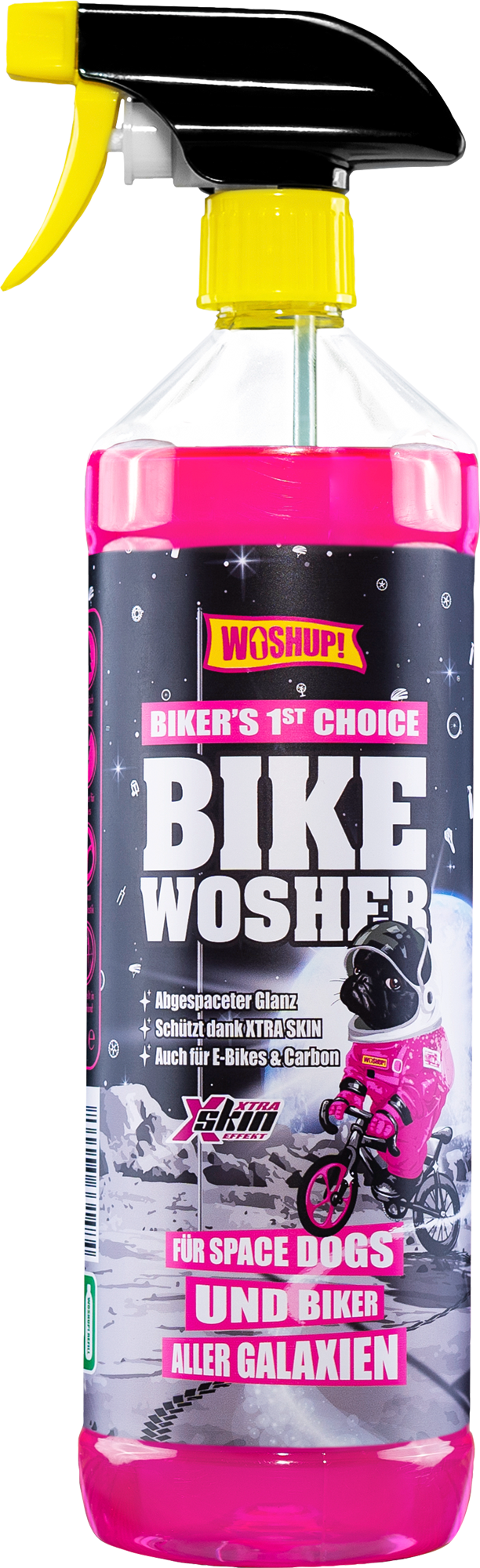 Sykkelrens Bike Wosher 1 liter biologisk nedbrytbar forfra