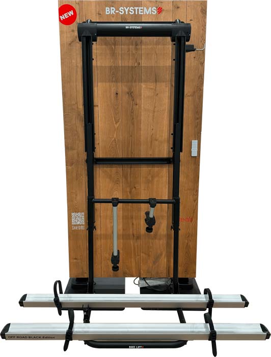 Sykkelskinne Bike Lift Offroad Rail Kit 8,7 cm bred for elsykler front