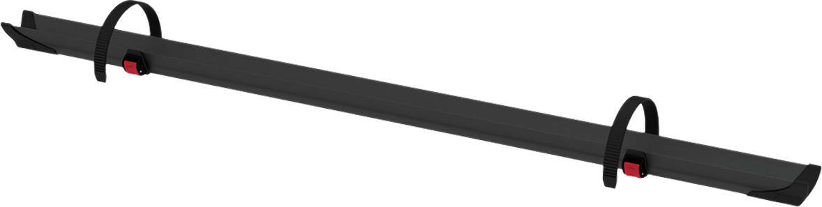 Sykkelskinne Rail Quick Pro svart 100 cm forfra