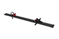 Sykkelskinner Rail Premium XL 139 cm 1,9 kg fra Fiamma montert på sykkelholder