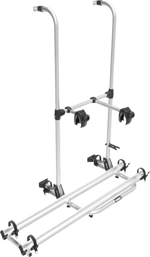 Sykkelstativ bak Sport G2 Compact for 2 sykler montert på bilens bakdør