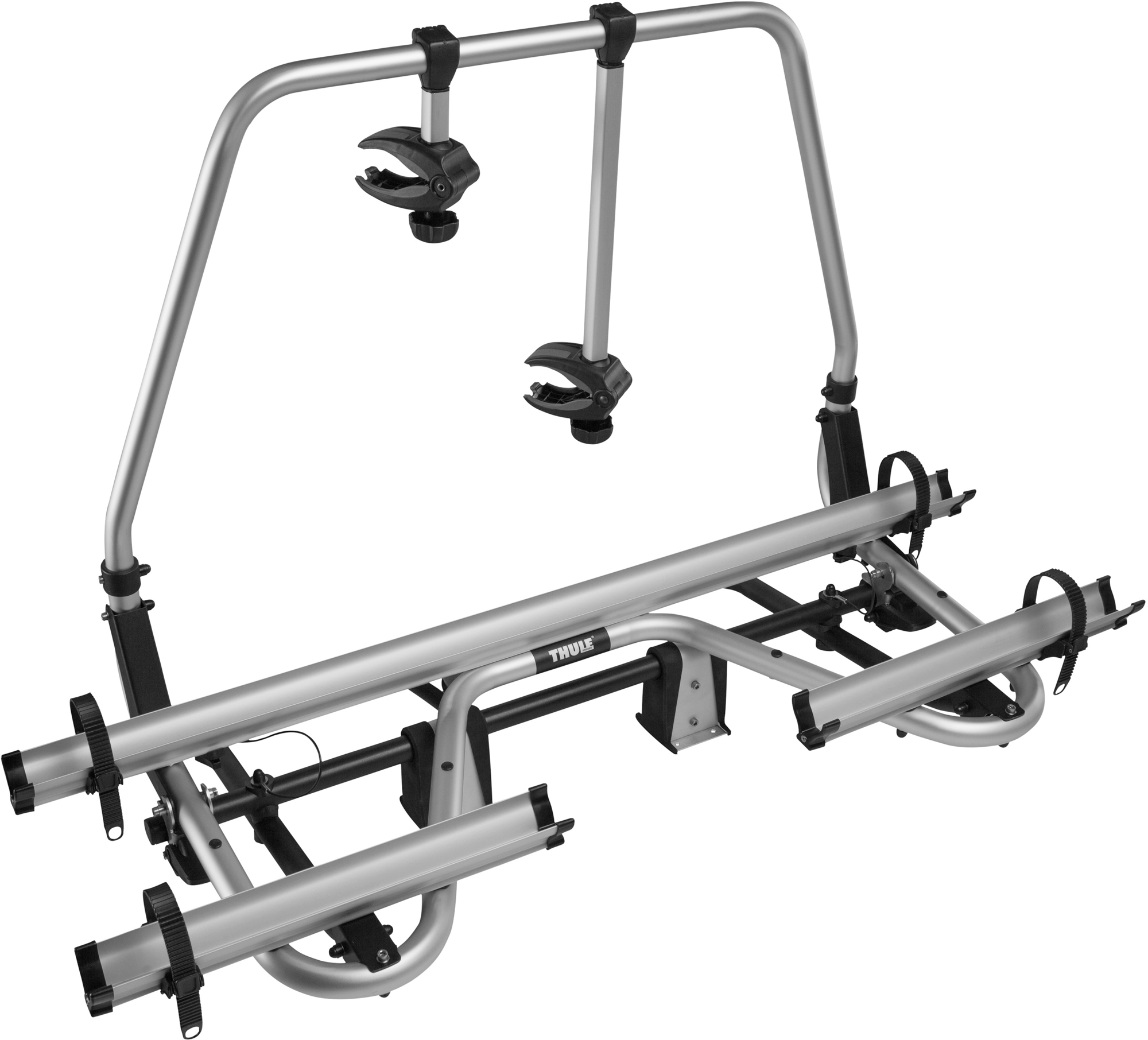 Framvisning sykkelstativ for dragararm Caravan Superb for 2 sykler