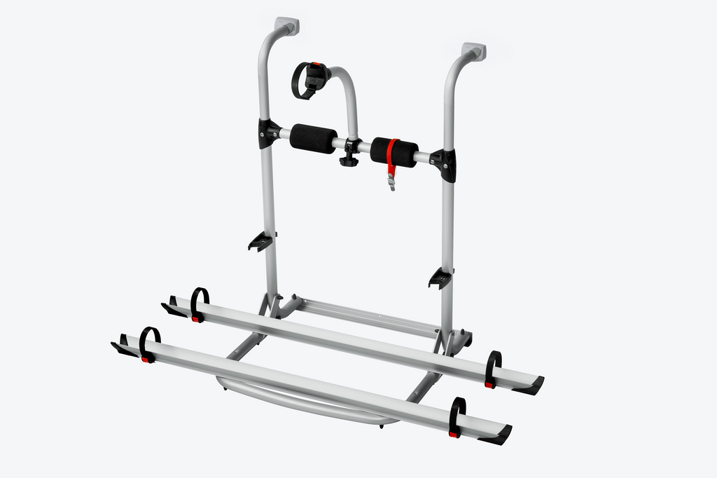 Sykkelstativ Carry-Bike UL for 2 sykler aluminium 5,6 kg forfra