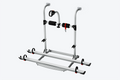 Sykkelstativ Carry-Bike UL for 2 sykler aluminium 5,6 kg forfra