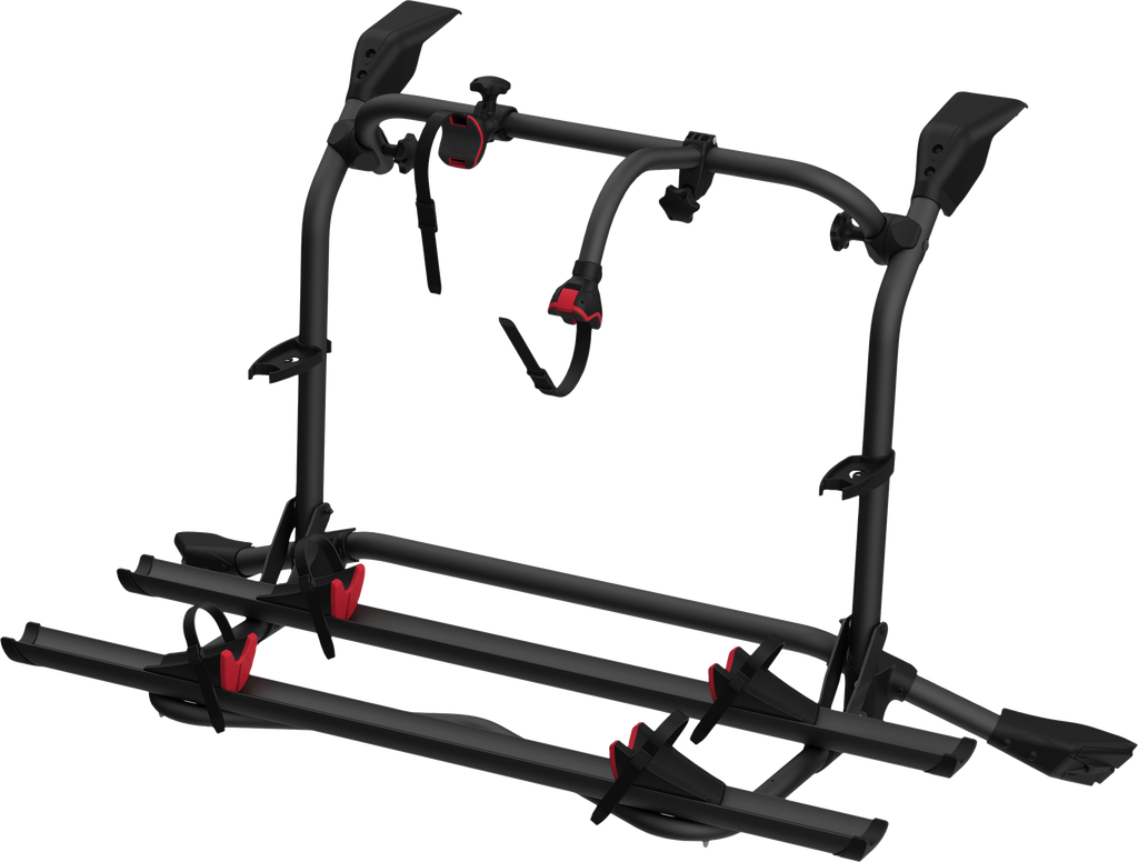 Sykkelstativ Carry-Bike VW T5 T6 Pro forfra
